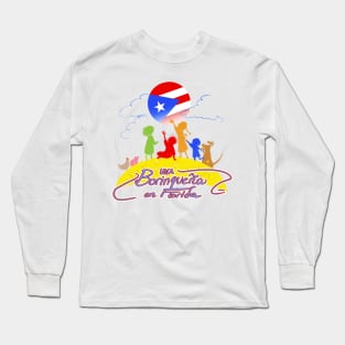 Una Borinquena en Florida Long Sleeve T-Shirt